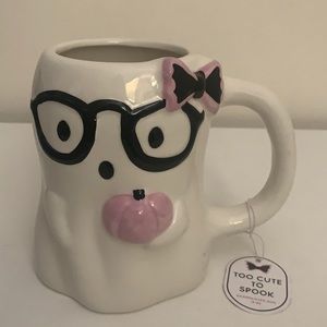Halloween Too Cute To Spook 18 oz Brand New Mug.